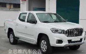 2017款 上汽大通 大通T60 4*2两驱 皮卡SH1032D8G5-1L