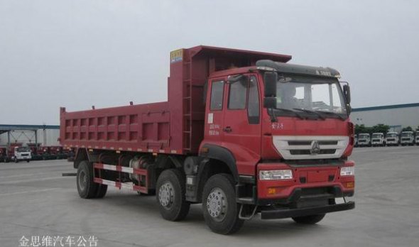 中国重汽 金王子 重卡 280马力 6×2 自卸车(ZZ3251N48C1E1)整拆件