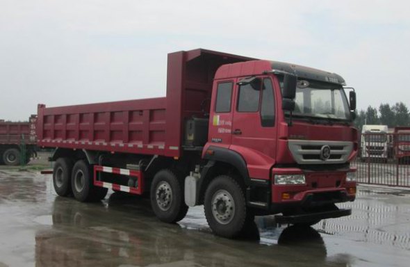 中国重汽 斯太尔M5G 重卡 340马力 8×4 自卸车(ZZ3311N386GE1)整拆件