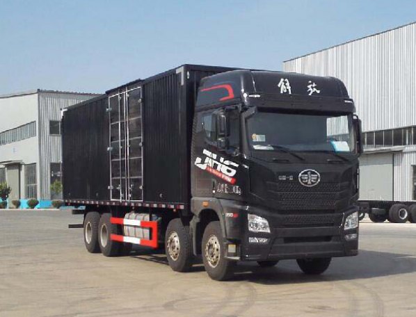 青岛解放 解放JH6 重卡 350马力 8×4 厢式 排半 载货车(CA5310XXYP25K2L7T4E5A80)整拆件