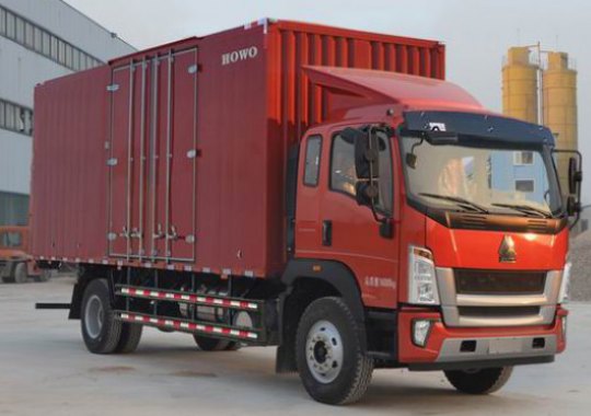 中国重汽 HOWOG5X 中卡 180马力 4×2 厢式 排半 载货车(ZZ5167XXYG561DE1A)整拆件