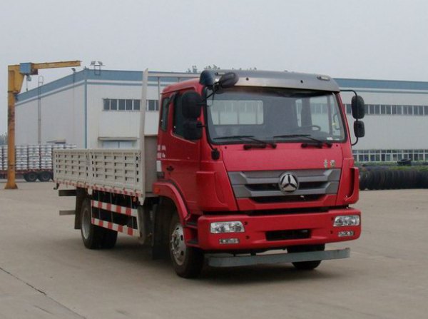 中国重汽 豪瀚J5G 中卡 210马力 4×2 栏板式 排半 载货车(ZZ1185K5113E1)整拆件