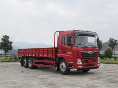 中国重汽 豪曼H5 重卡 180马力 6×2 栏板式 排半 载货车(ZZ1258GH0EB0)整拆件