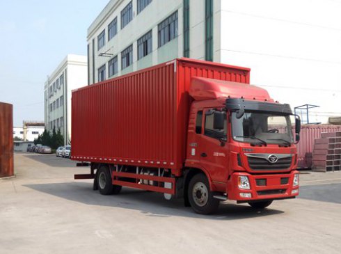 中国重汽 豪曼H5 中卡 180马力 4×2 厢式 排半 载货车(ZZ5188XYKG10EB1)整拆件