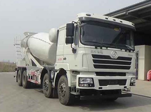陕汽重卡 德龙F3000 375马力 8×4 混凝土搅拌车(SX5310GJBFB386)整拆件