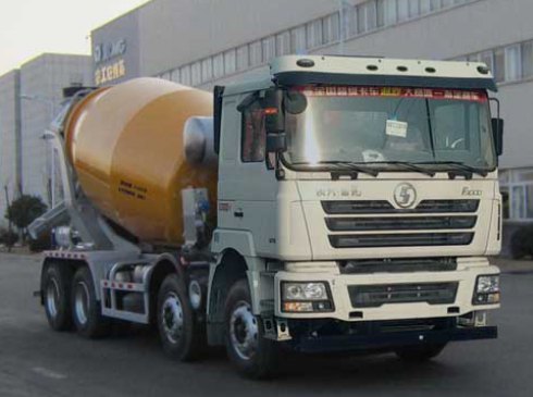 陕汽重卡 德龙F3000 375马力 8×4 混凝土搅拌车(SX5310GJBFB366)整拆件