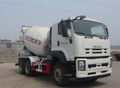 唐山亚特 亚特重工 350马力 6×4 混凝土搅拌运输车(TZ5250GJBQL6D)整拆件