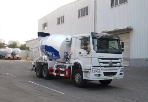 宇通重工 宇通 380马力 6×4 混凝土搅拌运输车(YTZ5257GJB43F)整拆件