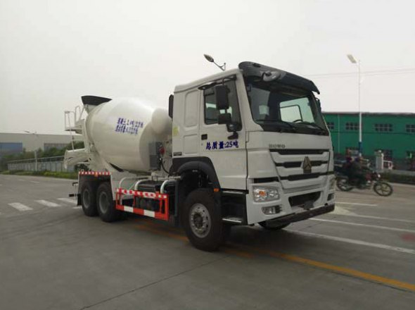 重汽华威 驰乐 340马力 6×4 混凝土搅拌运输车(SGZ5250GJBZZ5W)整拆件