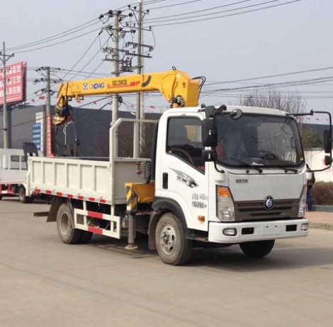 湖北大力 大力 133马力 4×2 随车起重运输车(DLQ5040JSQW5)整拆件