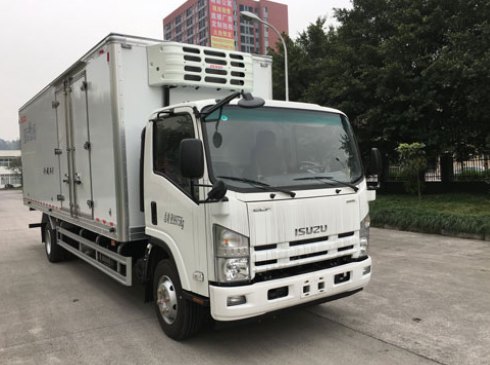 庆铃汽车 五十铃700P 190马力 4×2 冷藏车(QL5100XLCA8PAJ)整拆件