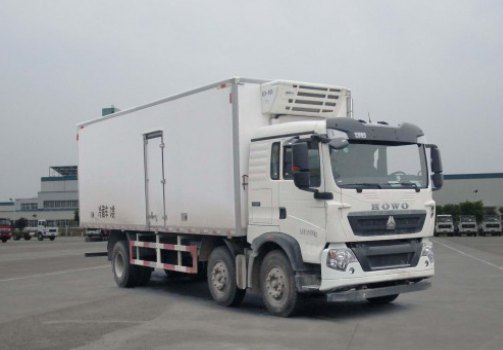 中国重汽 HOWO-T5G 180马力 4×2 冷藏车(ZZ5167XLCK561GE1)整拆件