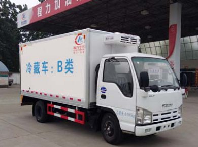 湖北程力 程力威 98马力 4×2 冷藏车(CLW5040XLCQ5)整拆件