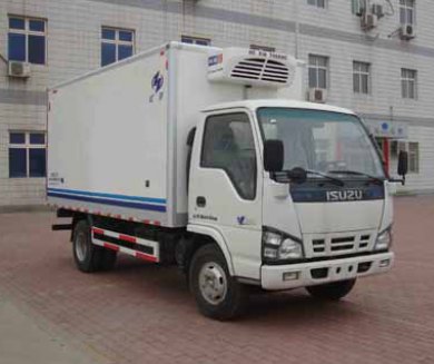 郑州红宇 红宇 130马力 4×2 冷藏车(HYJ5040XLCB9)整拆件