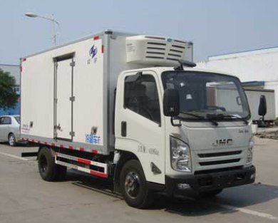 郑州红宇 红宇 116马力 4×2 冷藏车(HYJ5040XLCB12)整拆件