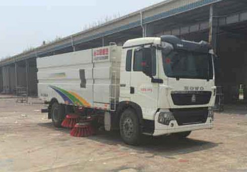 重汽华威 驰乐 240马力 4×2 扫路车(SGZ5169TSLZZ5T5)整拆件