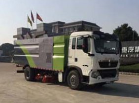 重汽华威 驰乐 210马力 4×2 扫路车(SGZ5189TSLZZ5T5)整拆件