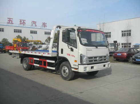 五环汽车 华通 129马力 4×2 一拖二清障车(HCQ5083TQZBJ5)整拆件