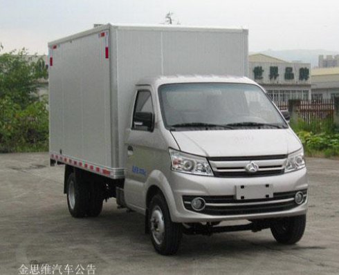 长安跨越 跨越王X5 112HP 汽油 厢式 单排 载货车SC5031XXYFRD52