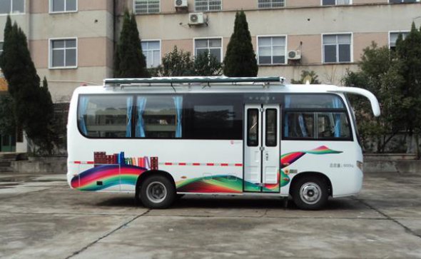 湖南衡山 衡山客车 115马力 2-4人 图书馆车(HSZ5072XTS)整拆件