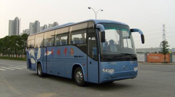 苏州金龙 海格客车 245马力 24-46人 旅游客车(KLQ6109TBE5)整拆件