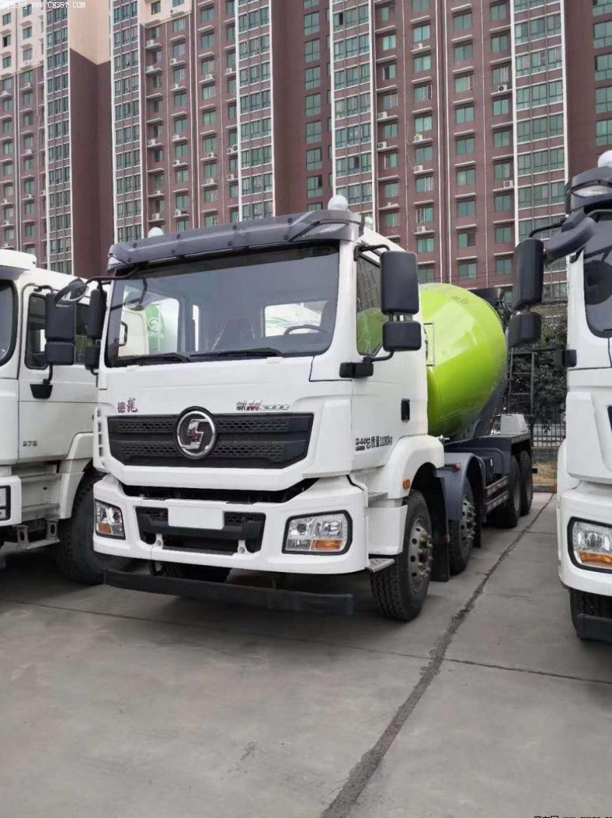 陕汽重卡 德龙M3000 340马力 8×4 混凝土搅拌运输车(CLY5314GJB30E53)整拆件