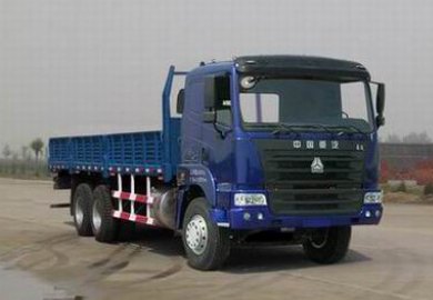 中国重汽 豪运重卡 336马力 6×4 栏板载货车(ZZ1255N5845C1)整拆件