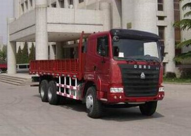 中国重汽 豪运重卡 300马力 6×4 栏板载货车(ZZ1255M5245C)整拆件
