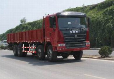 中国重汽 豪运重卡 300马力 8×4 栏板载货车(ZZ1315M4665C1)整拆件