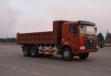 中国重汽 豪运重卡 340马力 6×4 压缩天然气自卸车(ZZ3255N4945C2L)整拆件