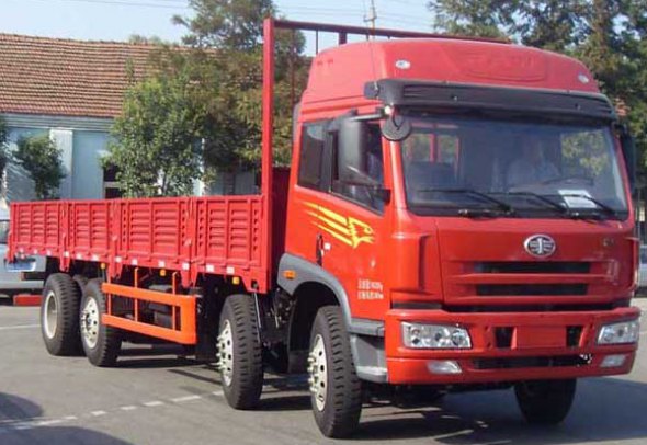 青岛解放 悍威(J5M)重卡 240马力 8×4 栏板载货车(CA1250P1K2L7T10EA80)整拆件