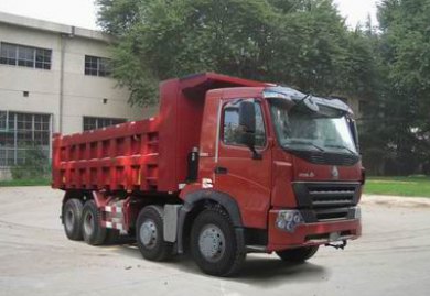 中国重汽 HOWO-A7重卡 380马力 8×4 自卸车(ZZ3317N2867N2)整拆件