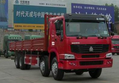 中国重汽 HOWO重卡 320马力 8×4 栏板载货车(ZZ1317N4667C1C)整拆件
