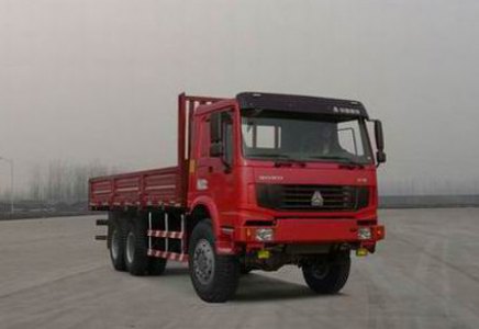 中国重汽 HOWO重卡 300马力 6×6 全驱越野载货车(ZZ2257M5257C1)整拆件