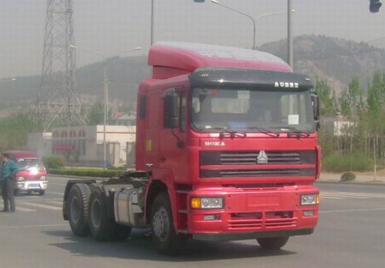中国重汽 HOKA重卡 375马力 6×4 牵引车(ZZ4253N3241D1)整拆件
