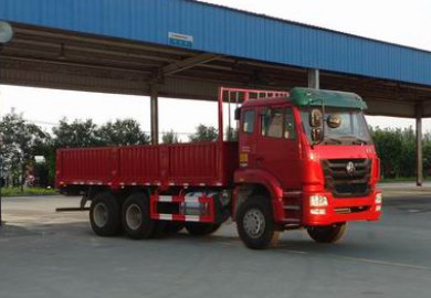 中国重汽 豪瀚重卡 260马力 6×4 栏板载货车(ZZ1165K4043C1)整拆件