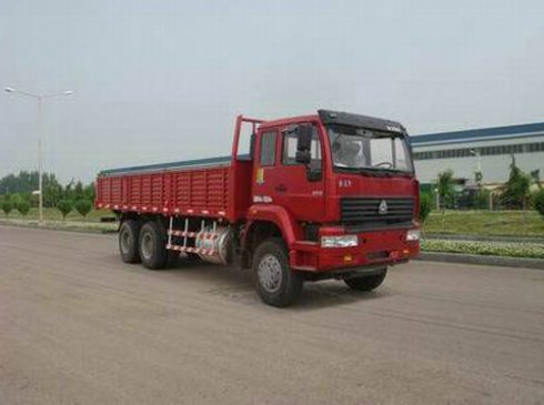 中国重汽 金王子重卡 300马力 6×4 栏板载货车(ZZ1251M6041C1)整拆件