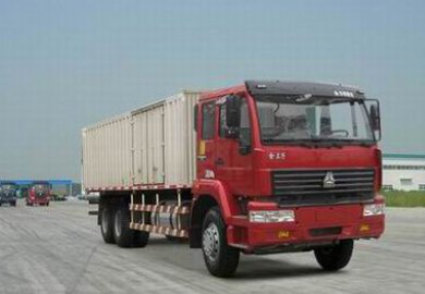 中国重汽 金王子重卡 300马力 6×4 厢式载货车(ZZ5251XXYM5241C1)整拆件