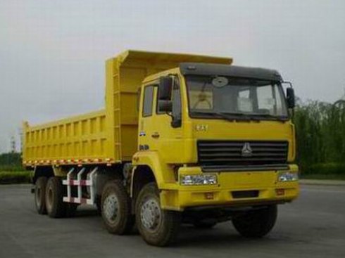 中国重汽 金王子重卡 340马力 8×4 自卸车(ZZ3311N4661C1)整拆件
