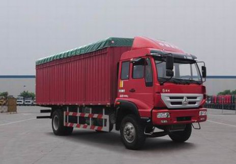 中国重汽 新黄河中卡 160马力 4×2 蓬式载货车(ZZ5164CPYF5216C1)整拆件