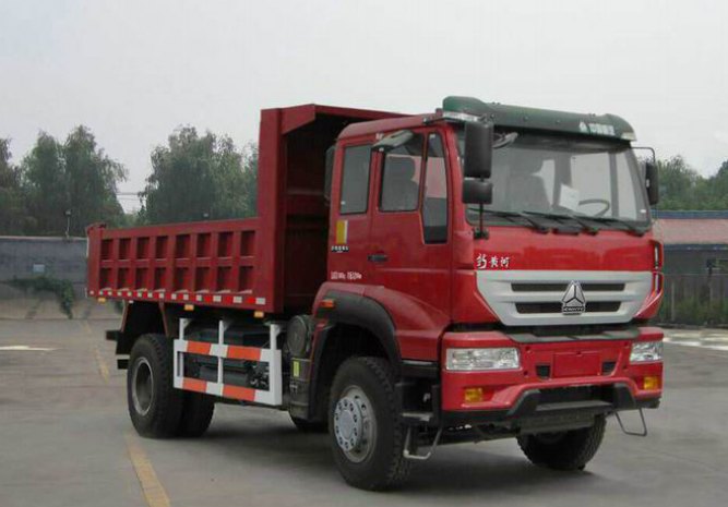 中国重汽 新黄河中卡 160马力 4×2 自卸车(ZZ3164G4216C1)整拆件