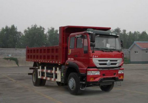 中国重汽 新黄河中卡 220马力 4×2 自卸车(ZZ3164K4716C1)整拆件
