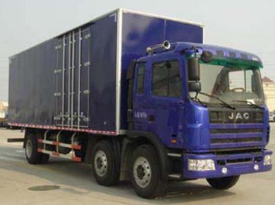 江淮 格尔发L系中卡 180马力 6×2 厢式载货车(HFC5201XXYKR1K3)整拆件