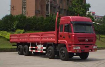 红岩 特霸重卡 375马力 8×4 栏板载货车(CQ1314STG466E)整拆件