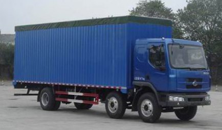 东风柳汽 乘龙中卡 190马力 6×2 蓬式载货车(LZ5160XXYPRCM)整拆件