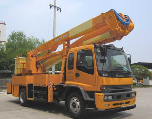 杭州爱知 190马力 4×2 高空作业车(HYL5151JGK)整拆件