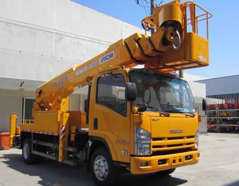 杭州爱知 190马力 4×2 高空作业车(HYL5092JGKA)整拆件