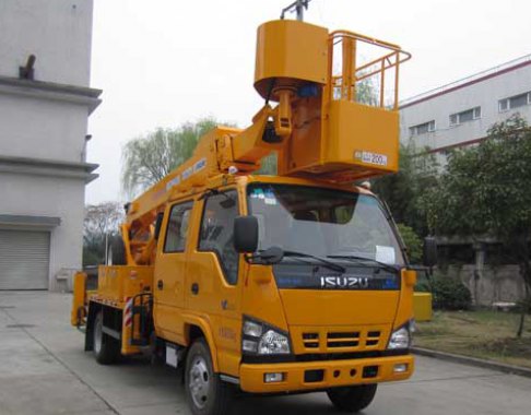 杭州爱知 120马力 4×2 高空作业车(HYL5076JGKA)整拆件