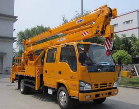 杭州爱知 190马力 4×2 高空作业车(HYL5070JGKB)整拆件