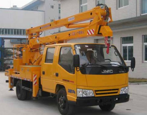 杭州爱知 108马力 4×2 高空作业车(HYL5053JGKC)整拆件